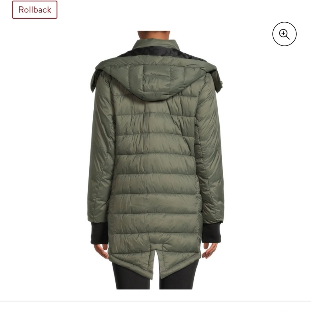 Green swiss tech jacket